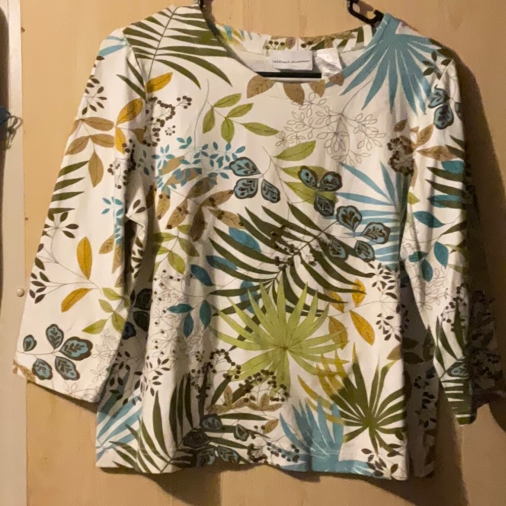 Alfred Dunner floral top